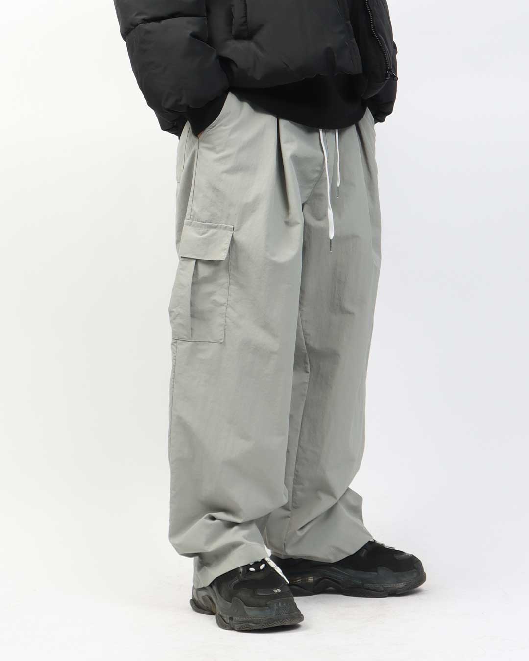 Wish Nylon Cargo Pants_2color