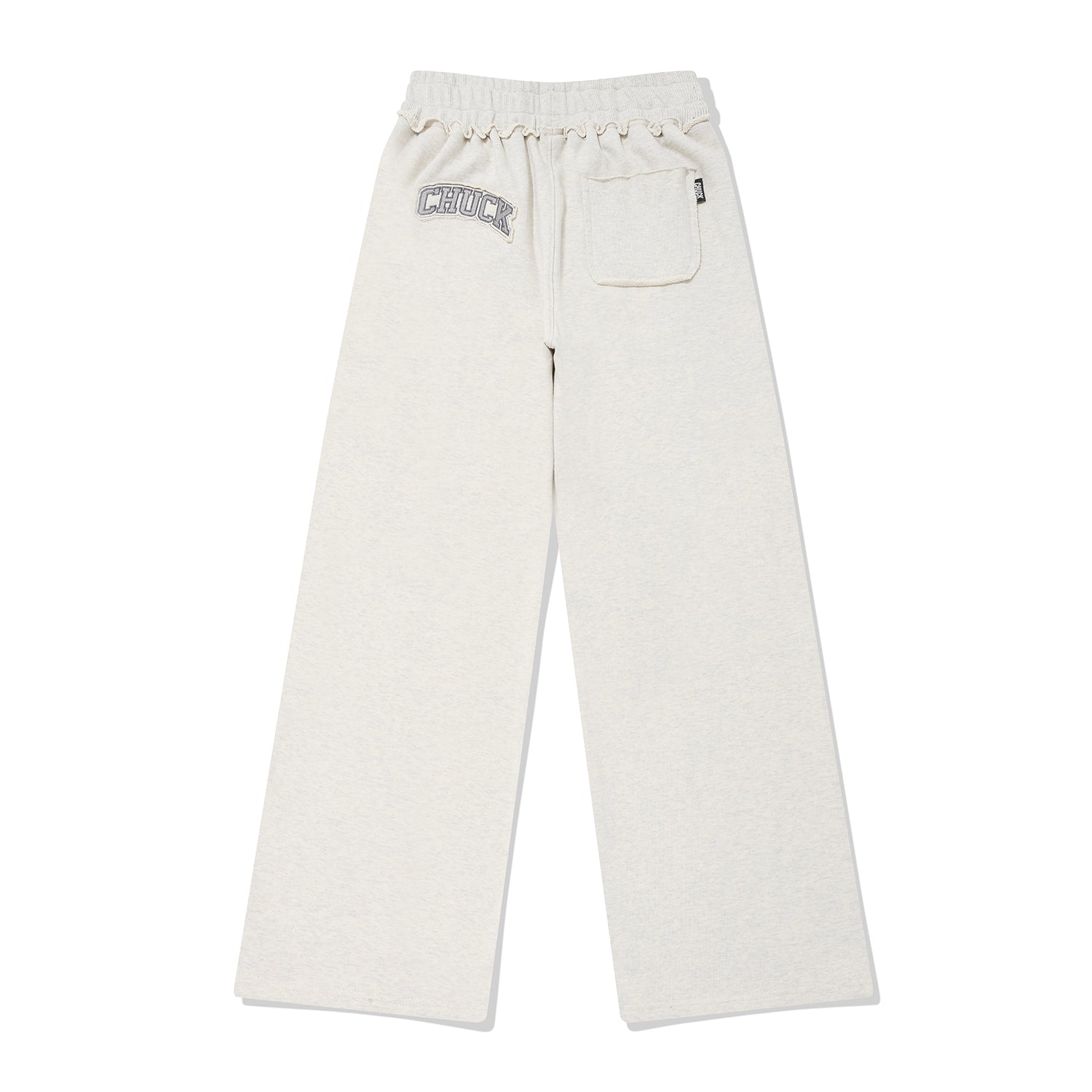 CHUCK DAMAGE SWEAT PANTS (OATMEAL)