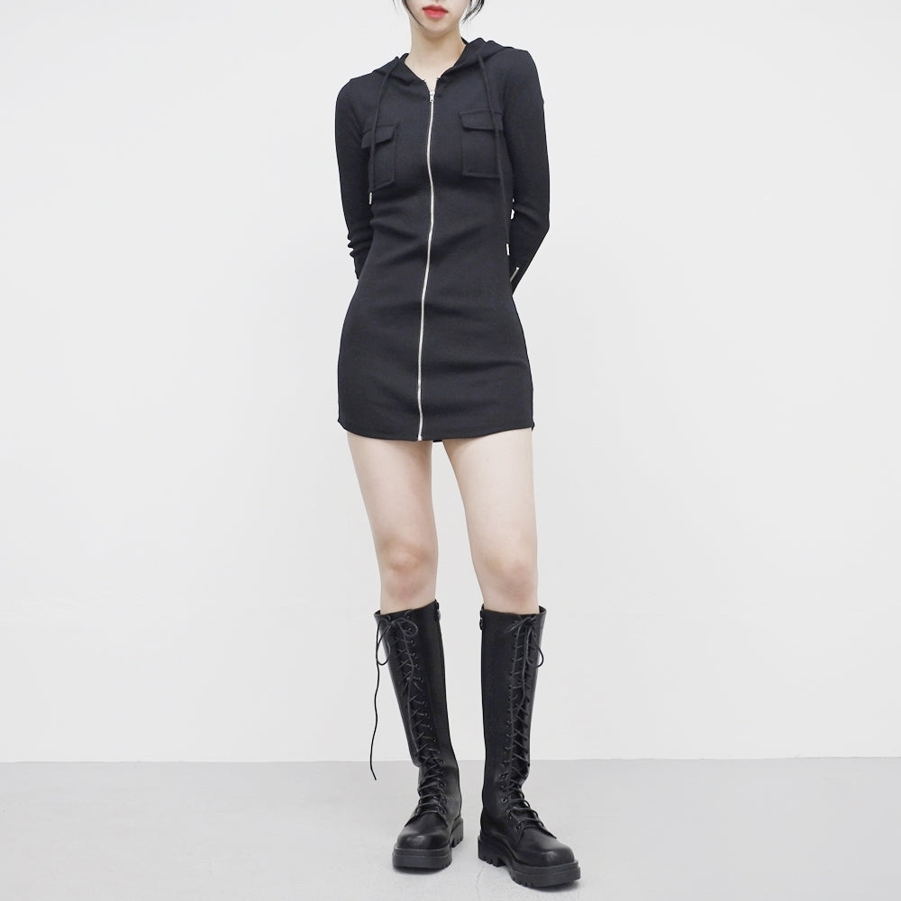 Poria Hoodie Mini Dress