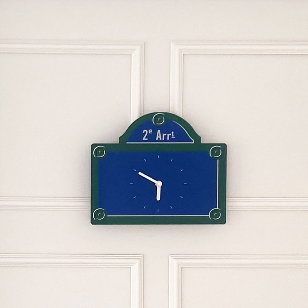 De Paris Silent Wall Clock