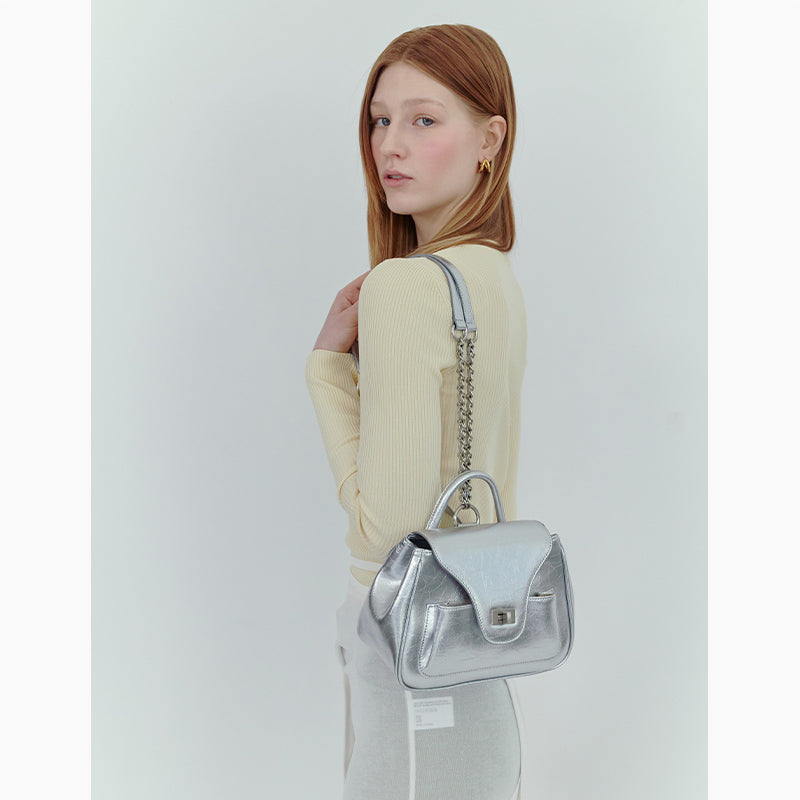 Pao Chain Backpack Silver