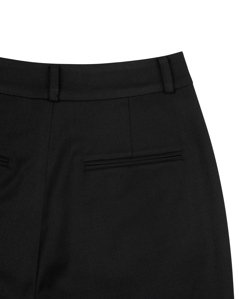 DOZI - Slim Trousers _ Black