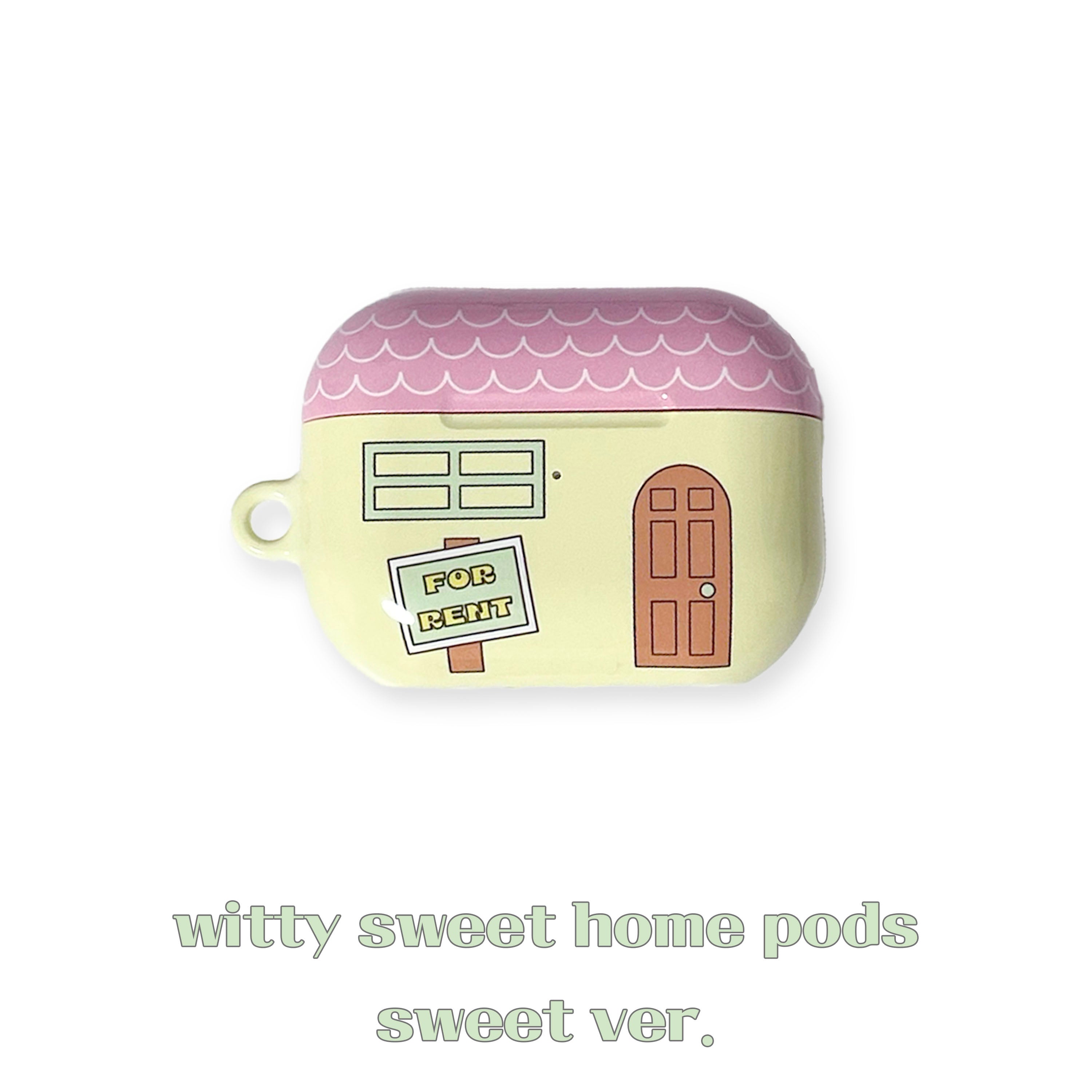 witty sweet home airpods case (sweet ver.)