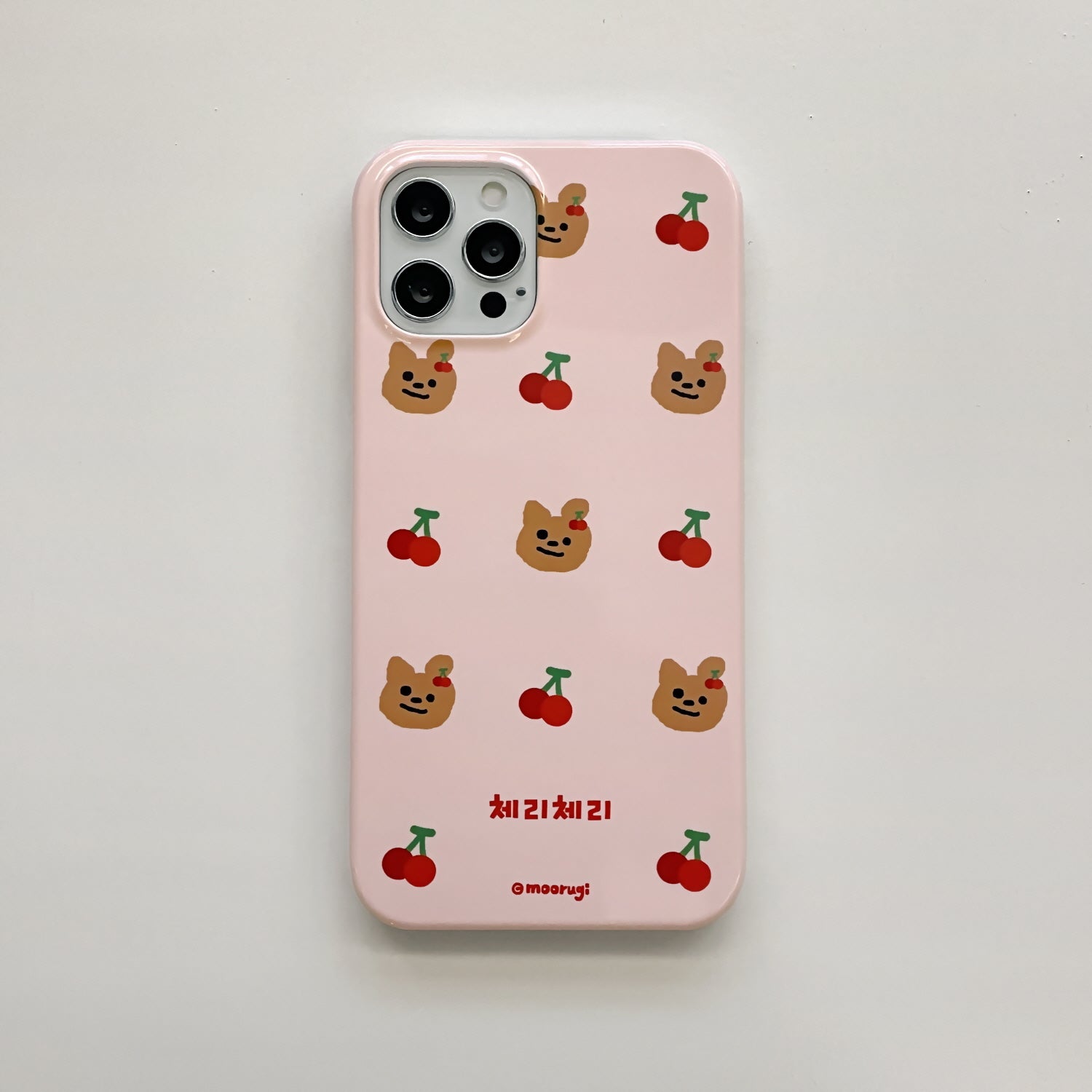 Cherry pattern Bumper case