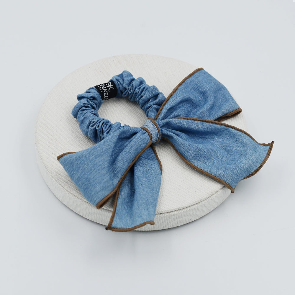 Blue Denim Bow SC