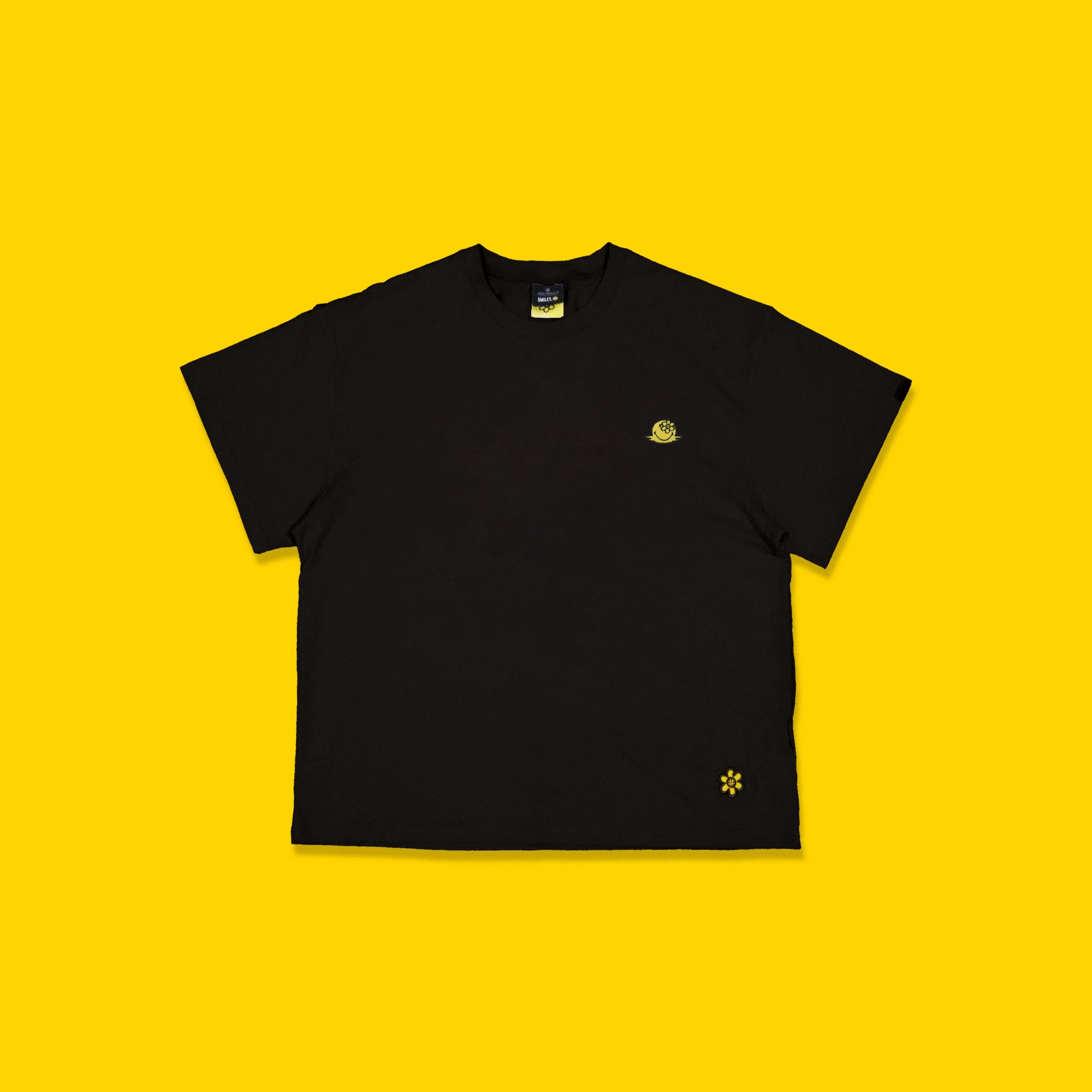 SMILEY POPSICLES TSHIRT | BLACK