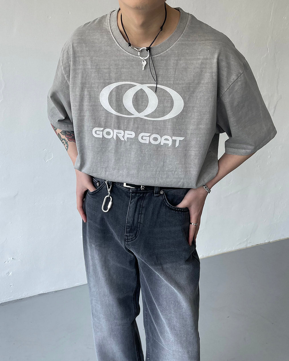 NT Gorp Goat Pigment Short-Sleeved T-Shirt (3 colors)