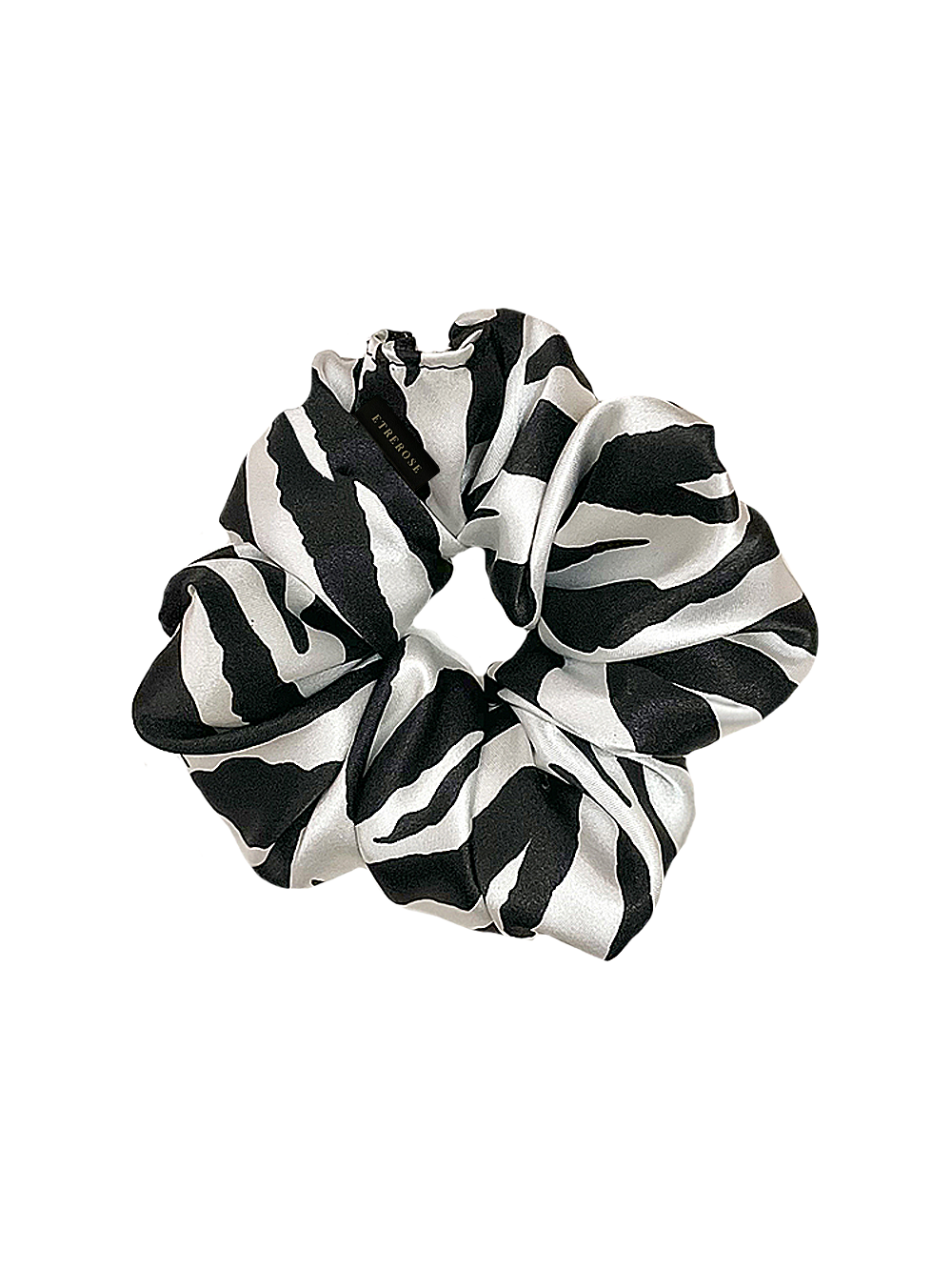 Zebra Satin Scrunchie (2color)