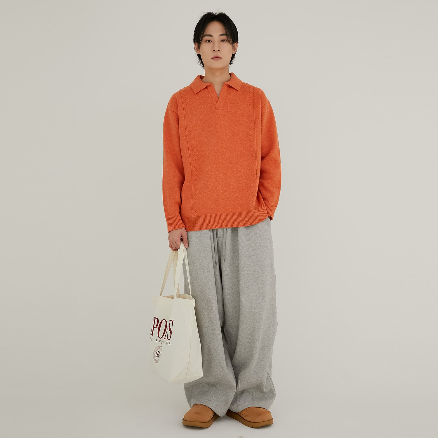 TWO-TUCK BALLOON SWEAT PANTS