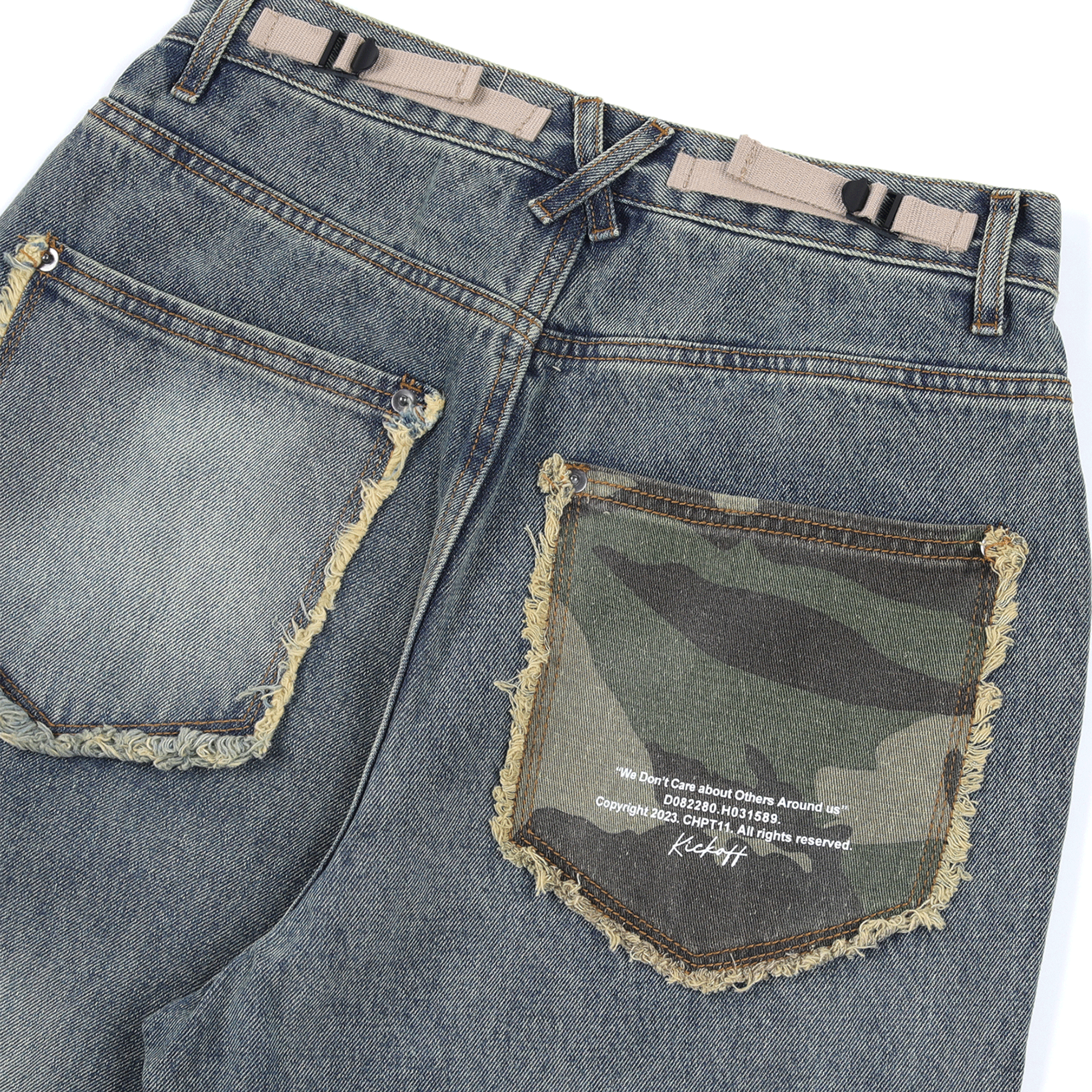 [NK] Camo Point Denim Pants (Blue)_K23ZC214