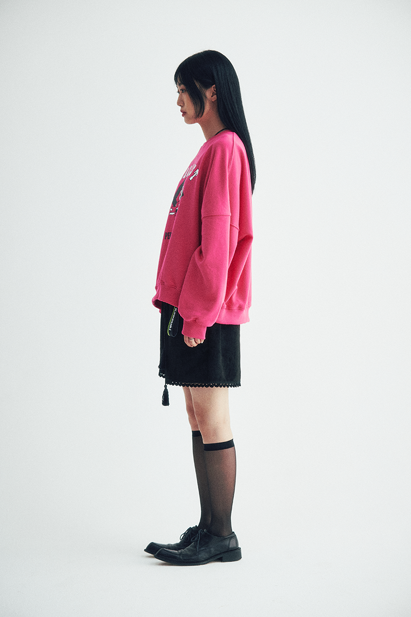 Persona Sweatshirt (Magenta pink)