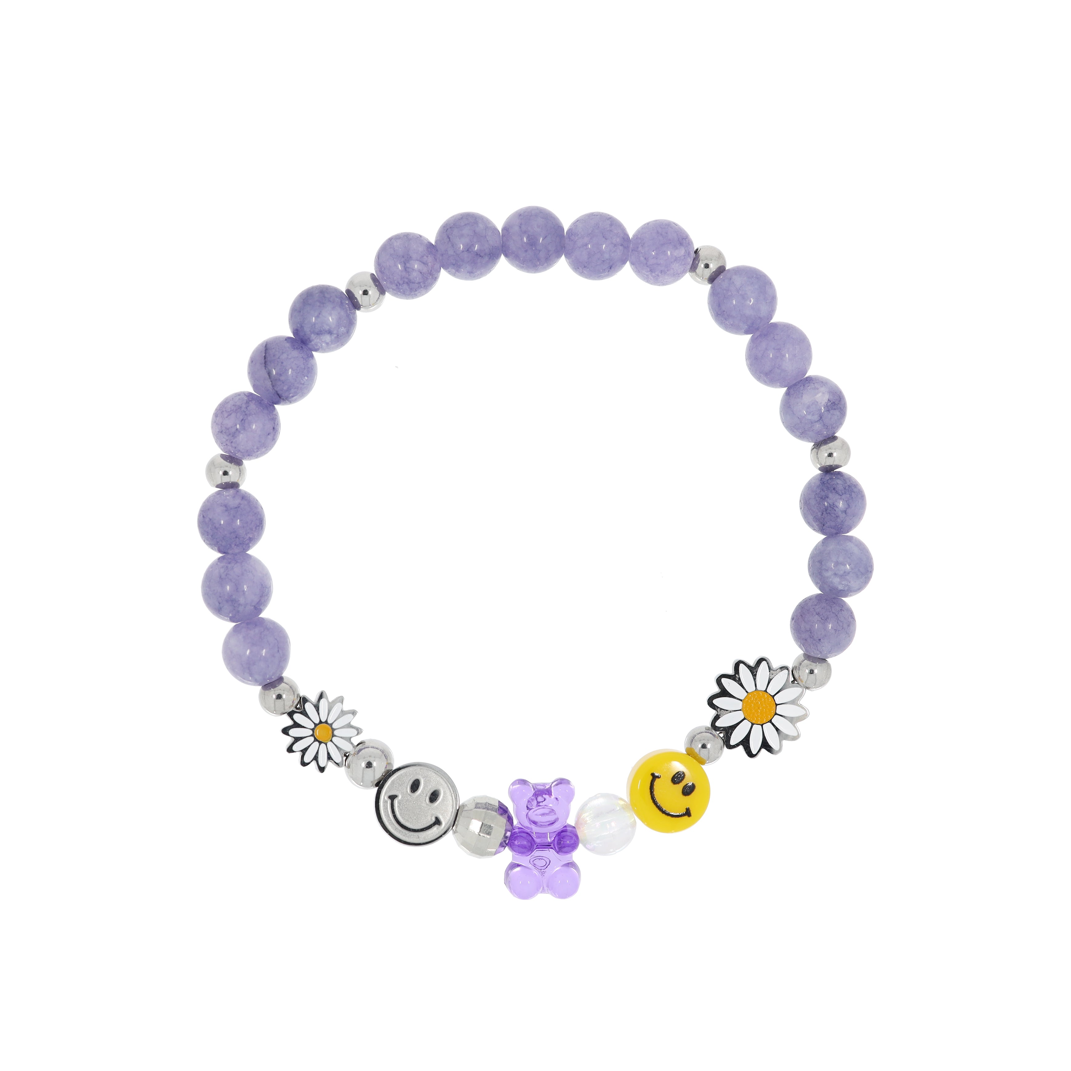 Daisy Bear Gemstone Bracelet