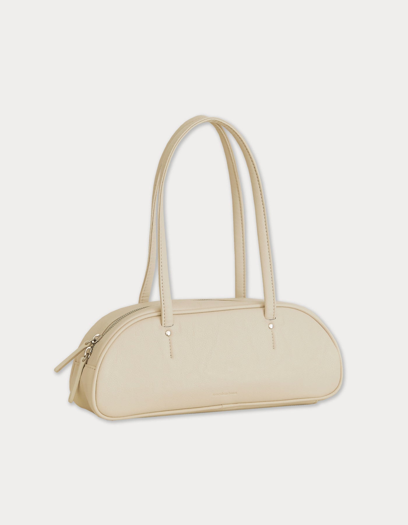 demi baguette bag - butter cream