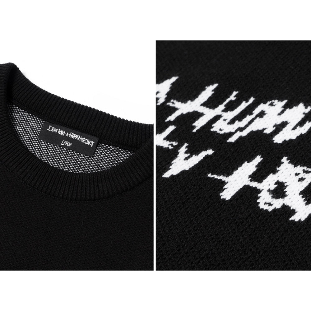 BASIC LOGO KNIT (2color)