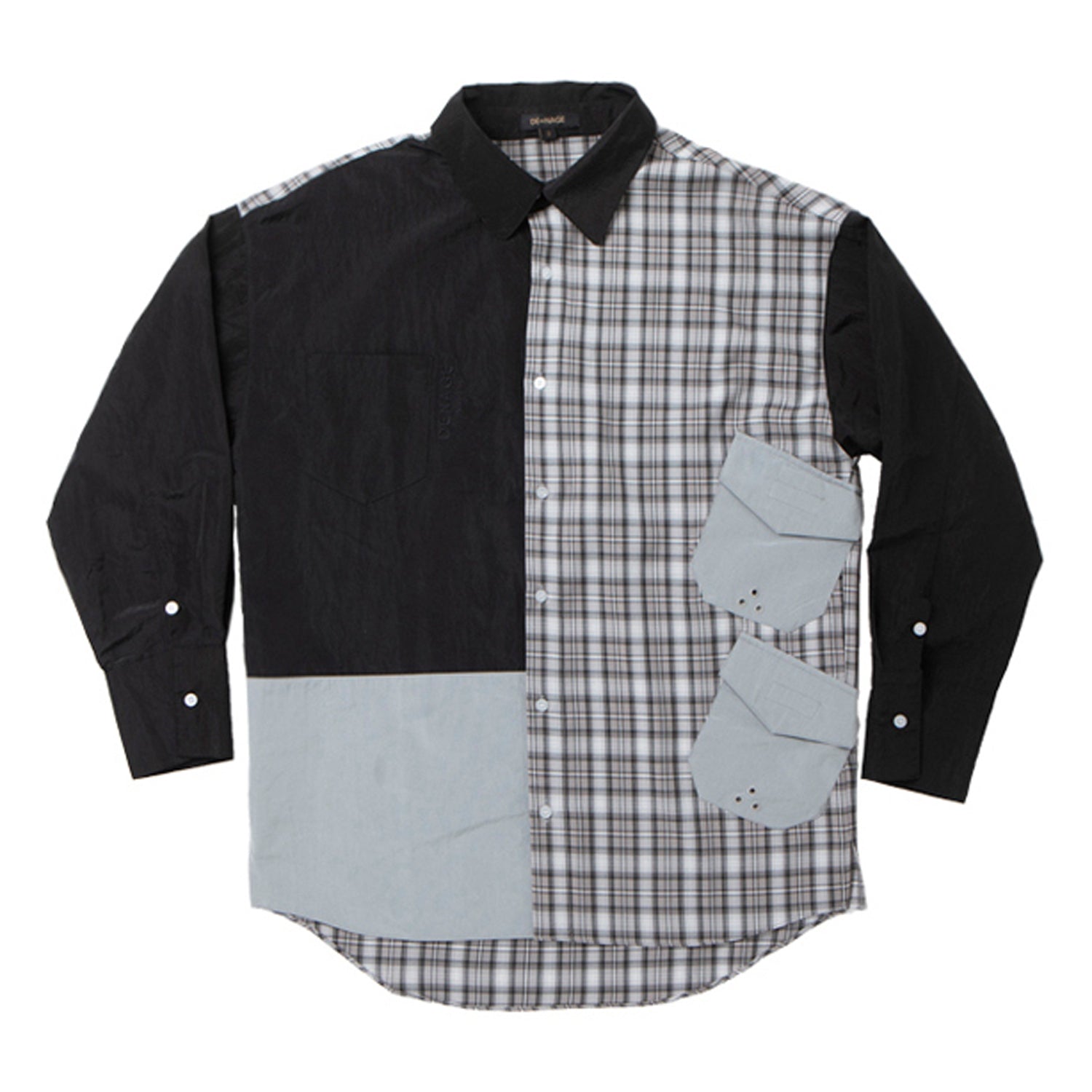 3Divide Pocket Nylon Shirts