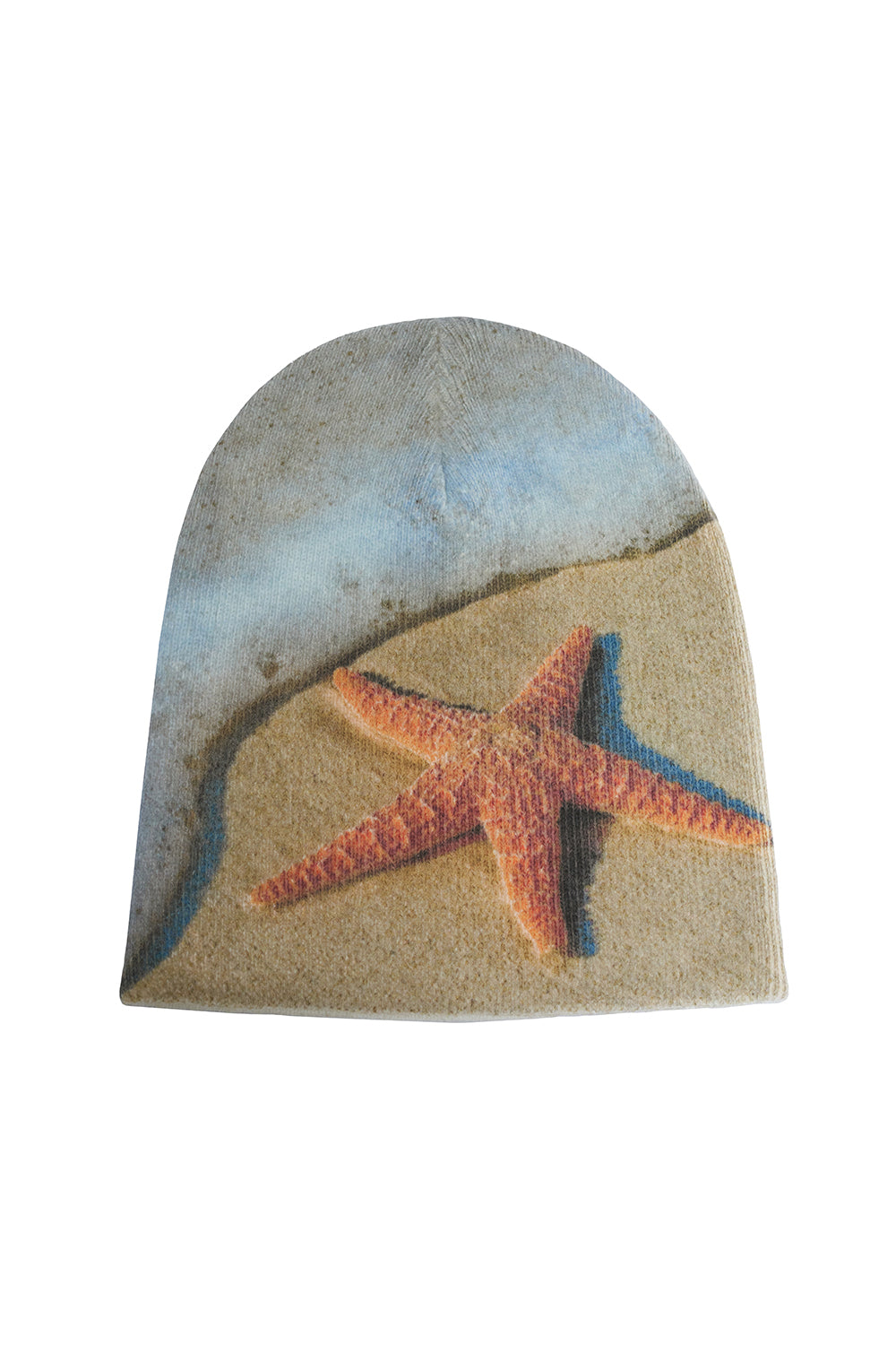 PRINTED BEANIE - STARFISH