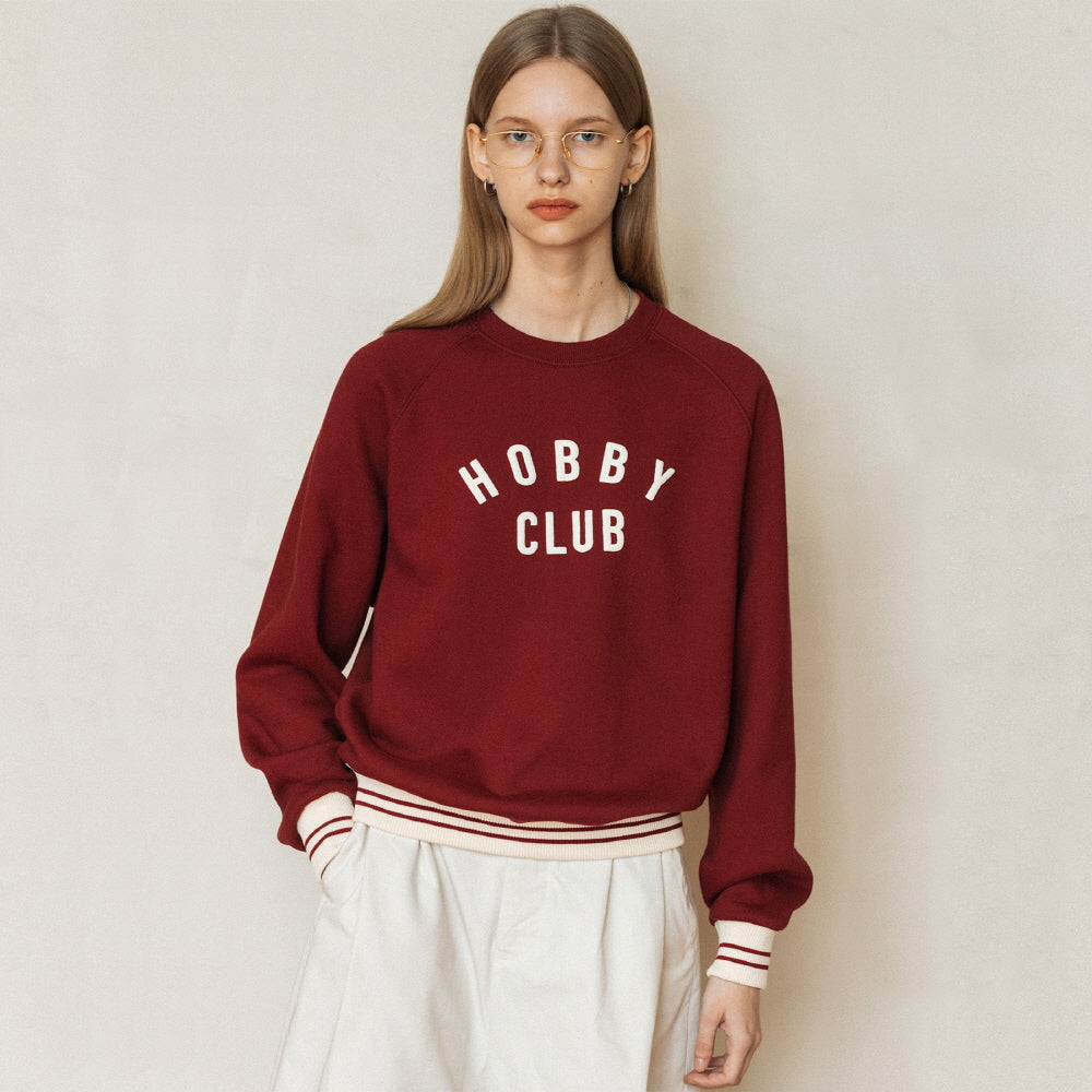 WOMAN H.C SWEATSHIRT_BURGUNDY