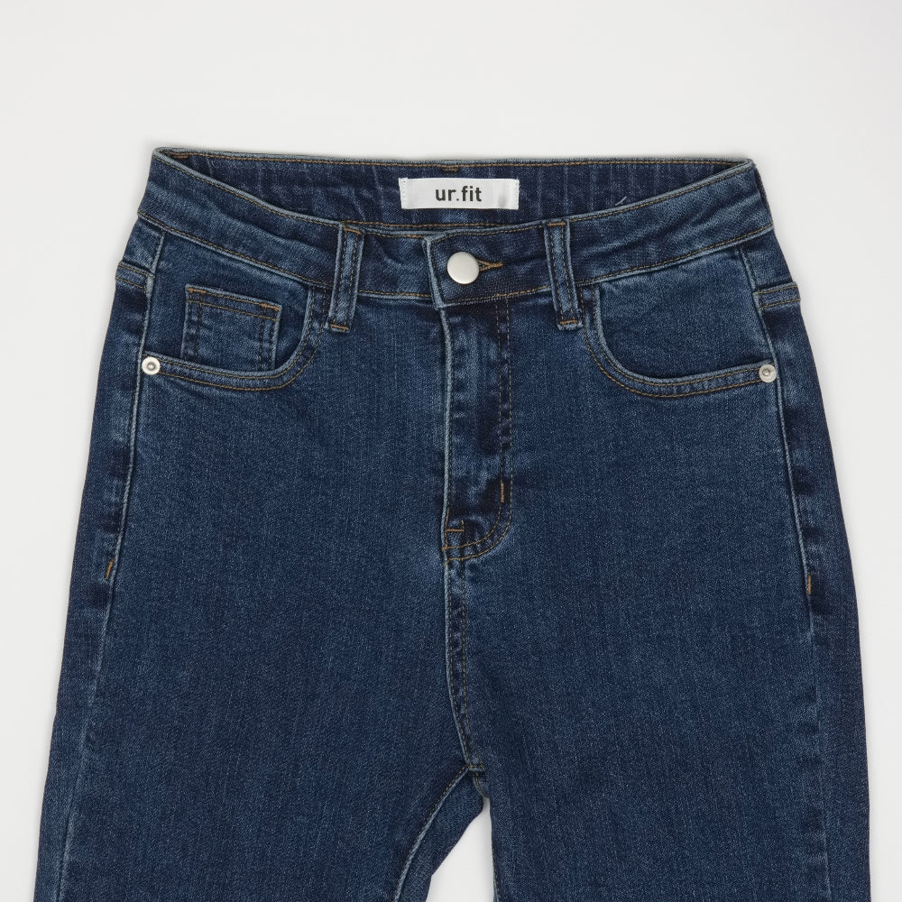 DARK BLUE SKINNY JEAN[6868]