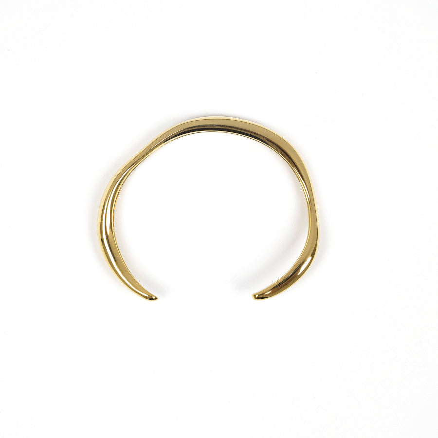 Wave Bangle (Gold)