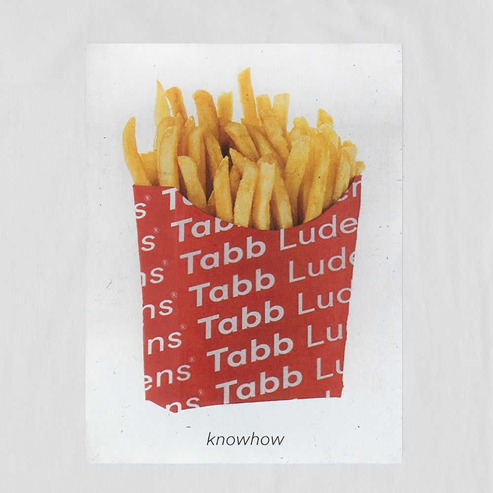 Tabb's Fries Tee_White