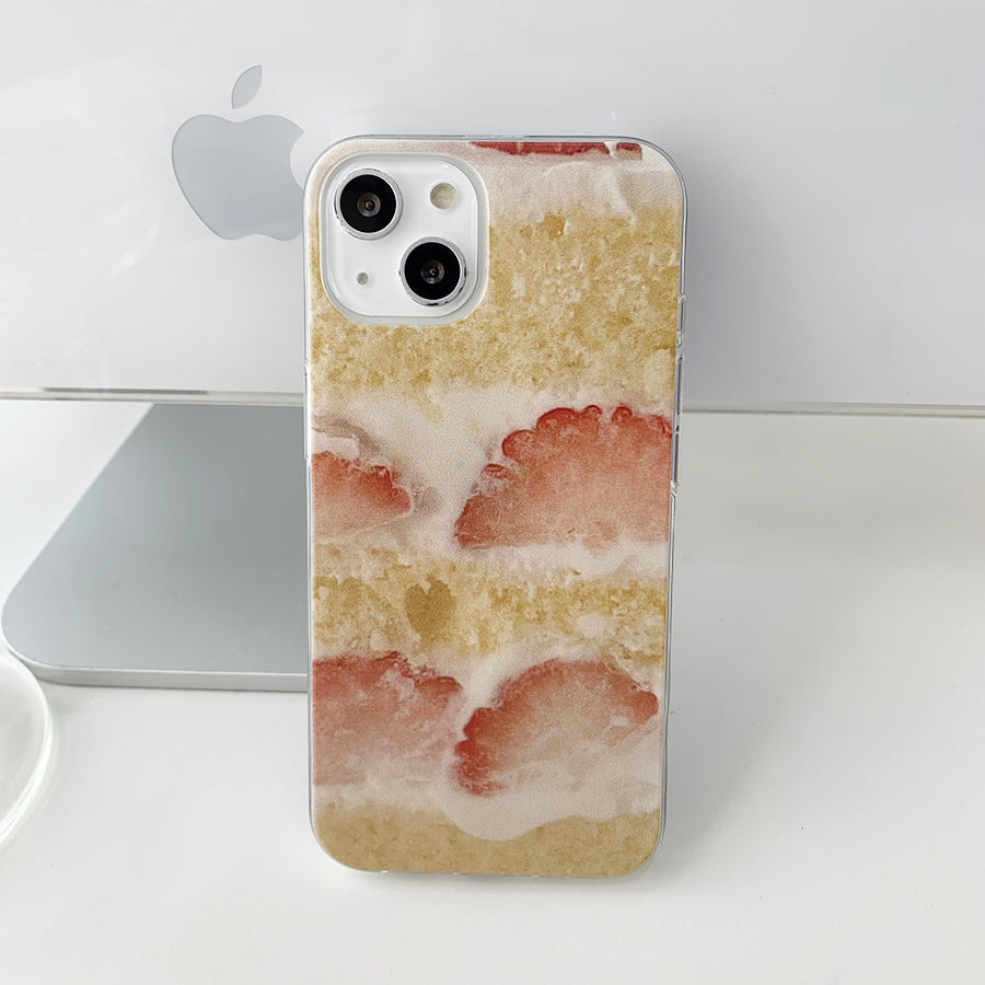 Cake - Strawberry Cake Sprinkles Phone Case