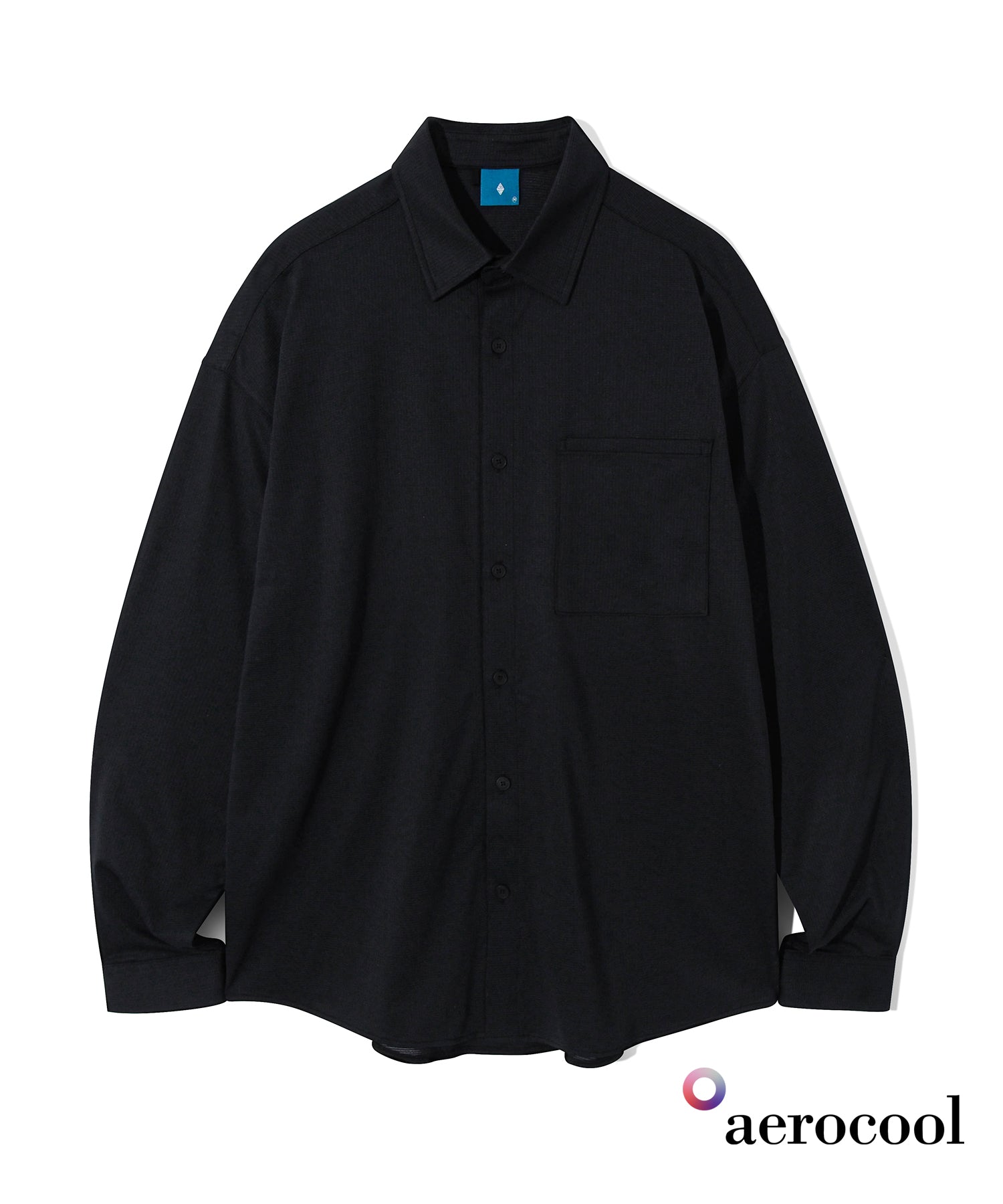 Cool Square Tension Shirt S124 Black