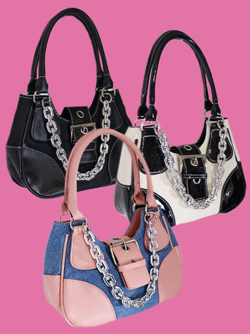 unique chain bag (3color)