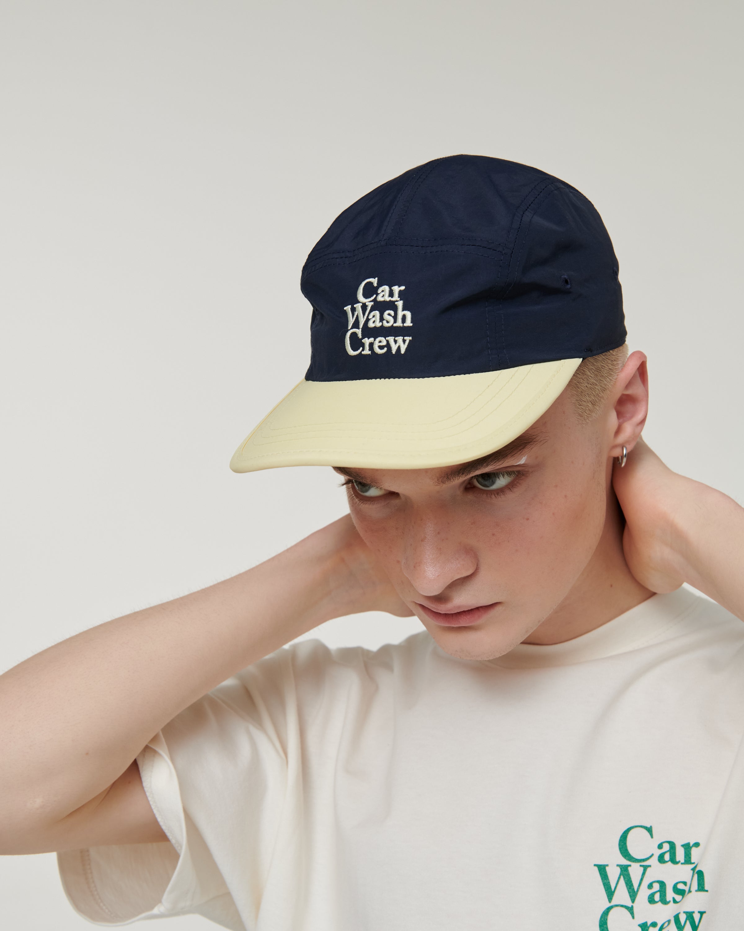 CAR WASH COLOR BLOCK CAP NAVY