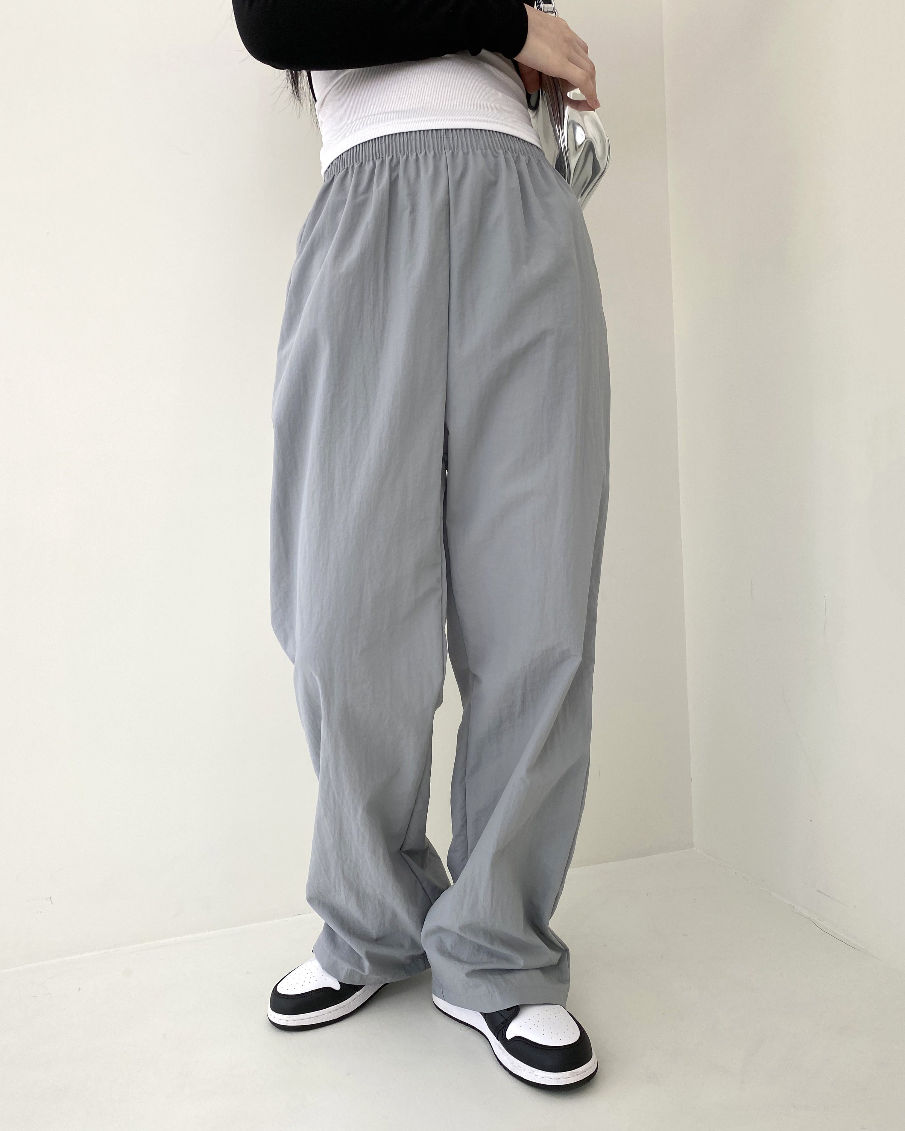 [MADE] Thames Nylon Wide Banding Pants