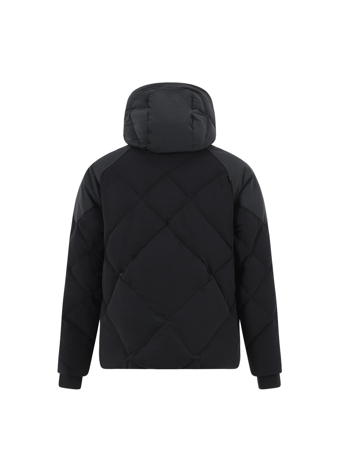 CORDURRA NYLON MIX HOODED DOWN PUFFER