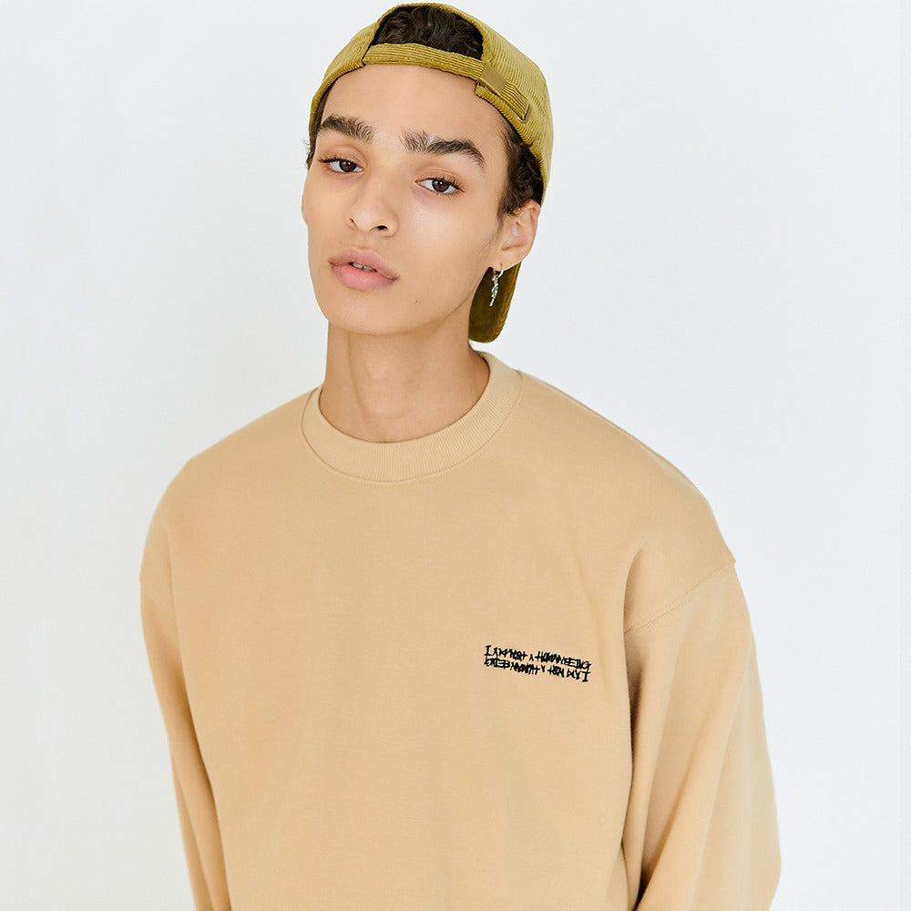 BASIC LOGO SWEATSHIRTS (2color)