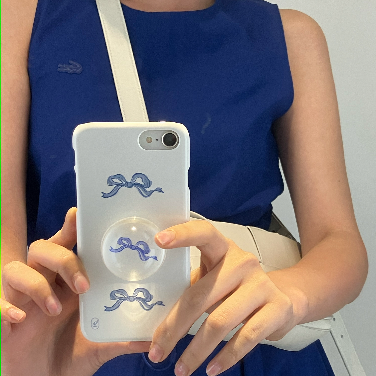 [SET] present series : blue ribbon lI phone case