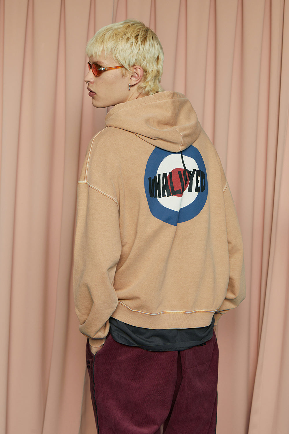 PIGMENT THE WHO HOODIE / BEIGE