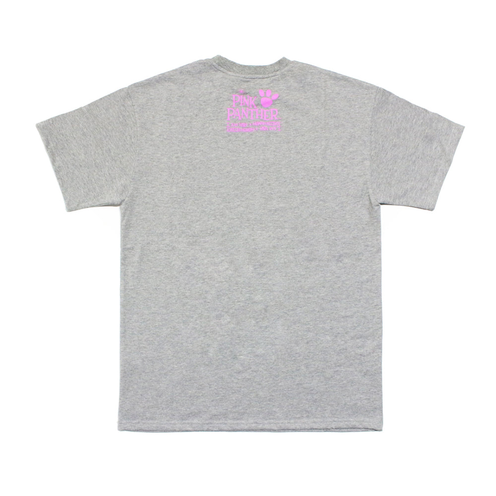 Pink Panther Leaning Against Our Logo T-Shirt (2color)