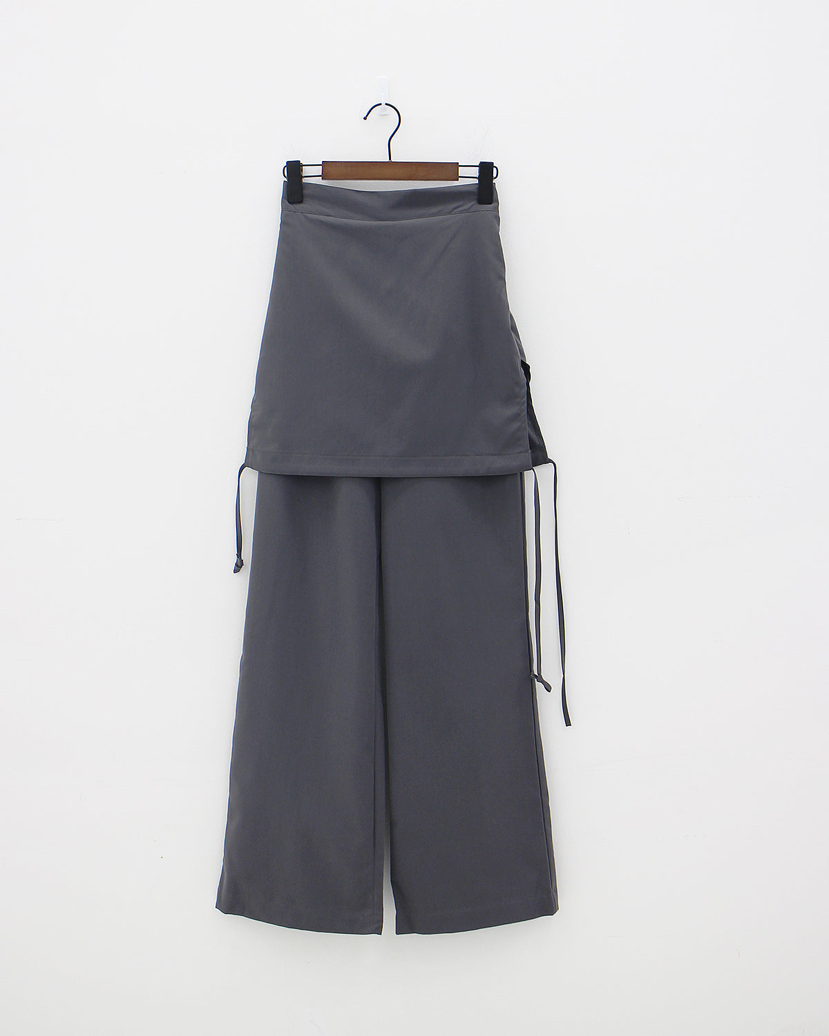 Charcoal Skirt Pants