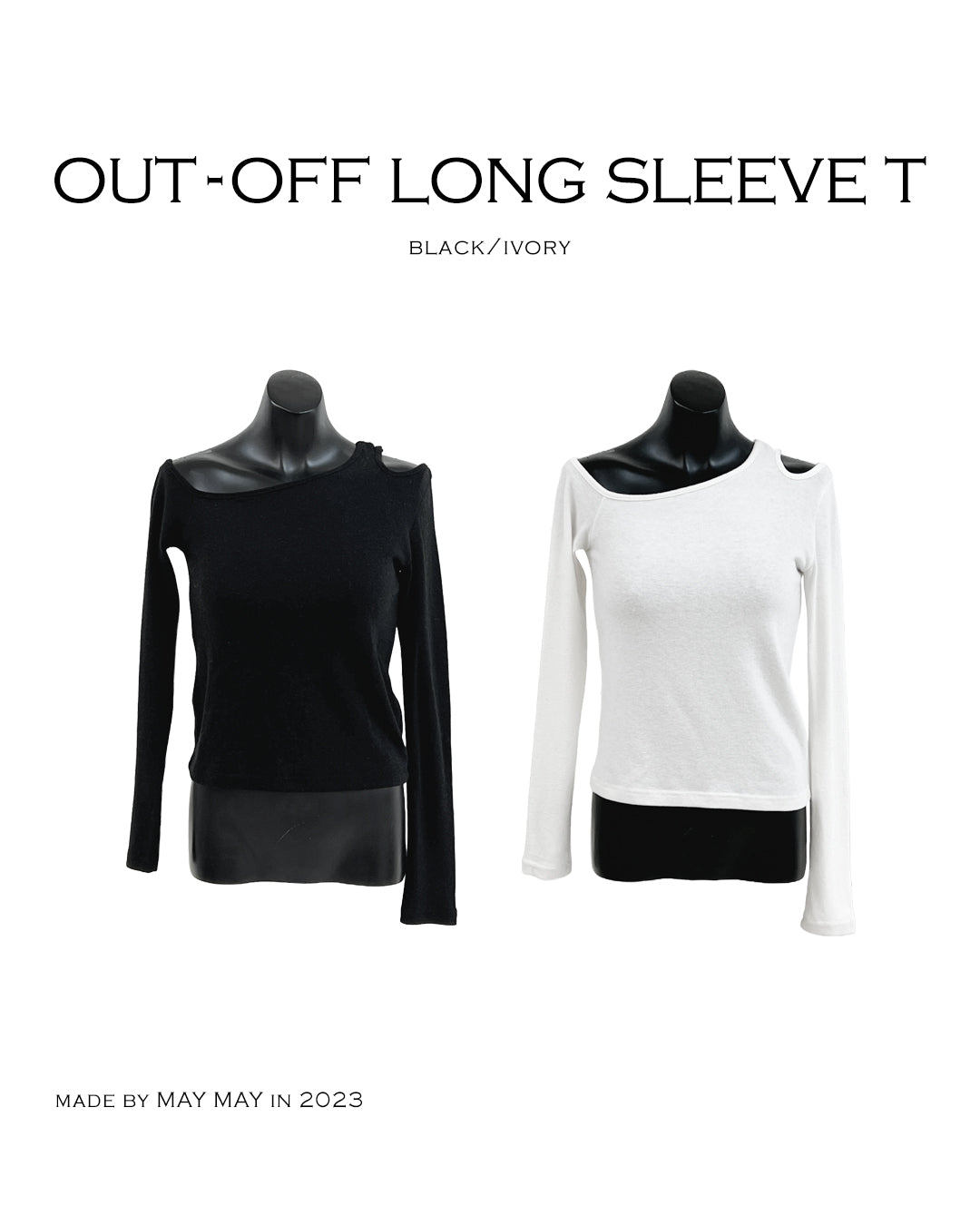 Cut Out Long Sleeve T-shirt