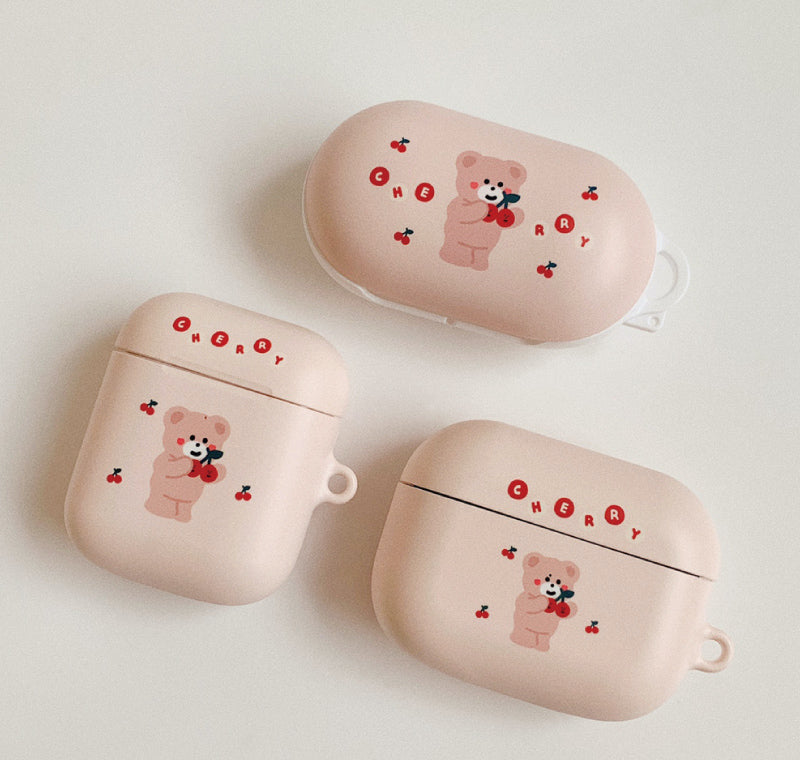 BEBE AND CHERRY AIRPODS CASE