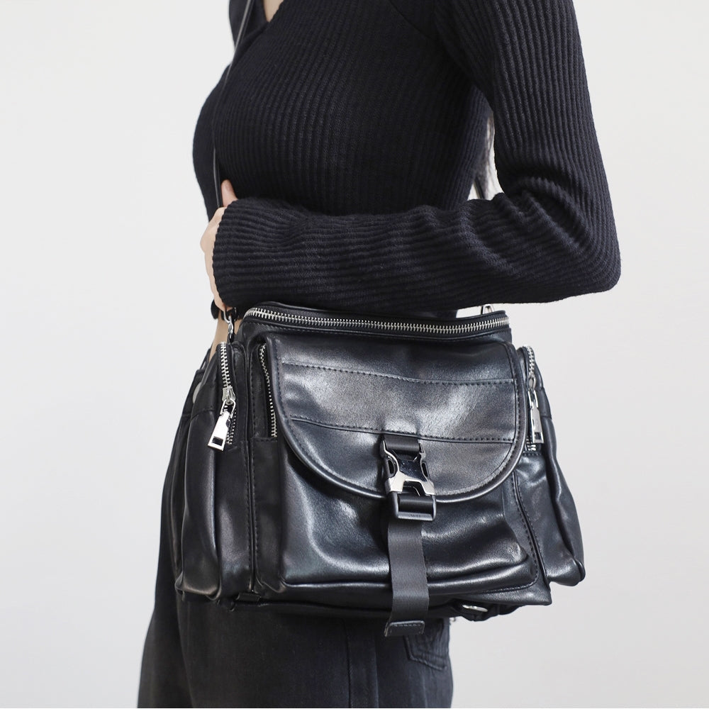 Rondie three-way buckle cross-body bag