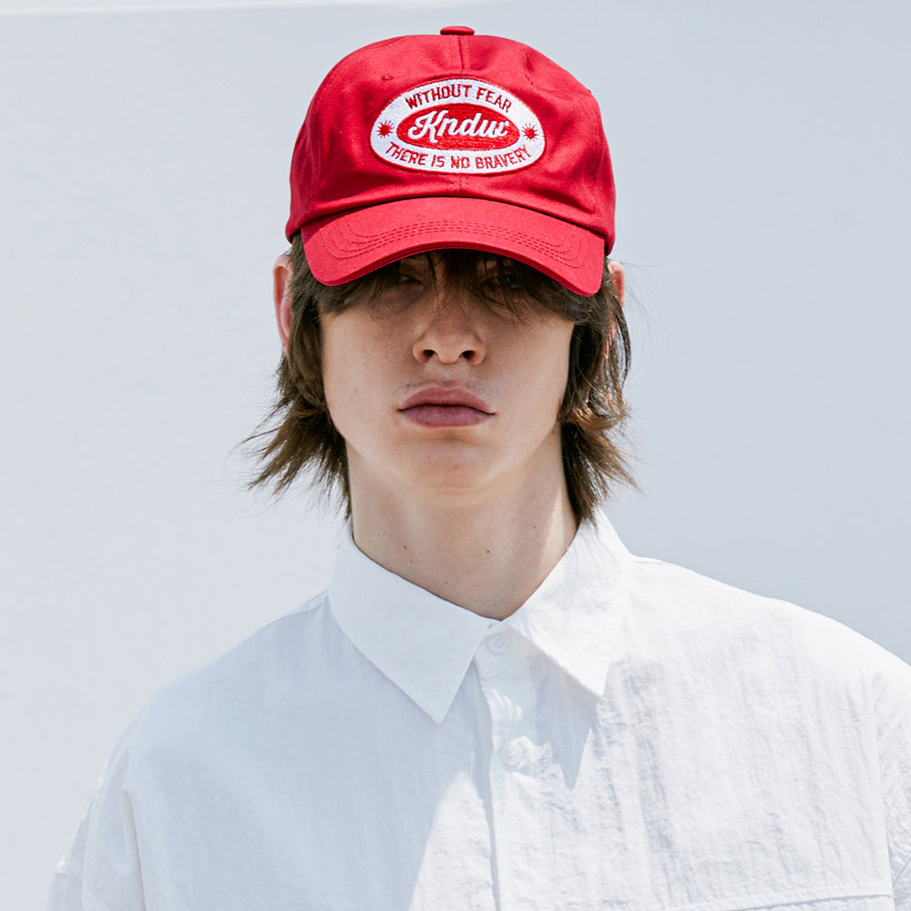 KNDW LOGO WAPPEN CAP RED