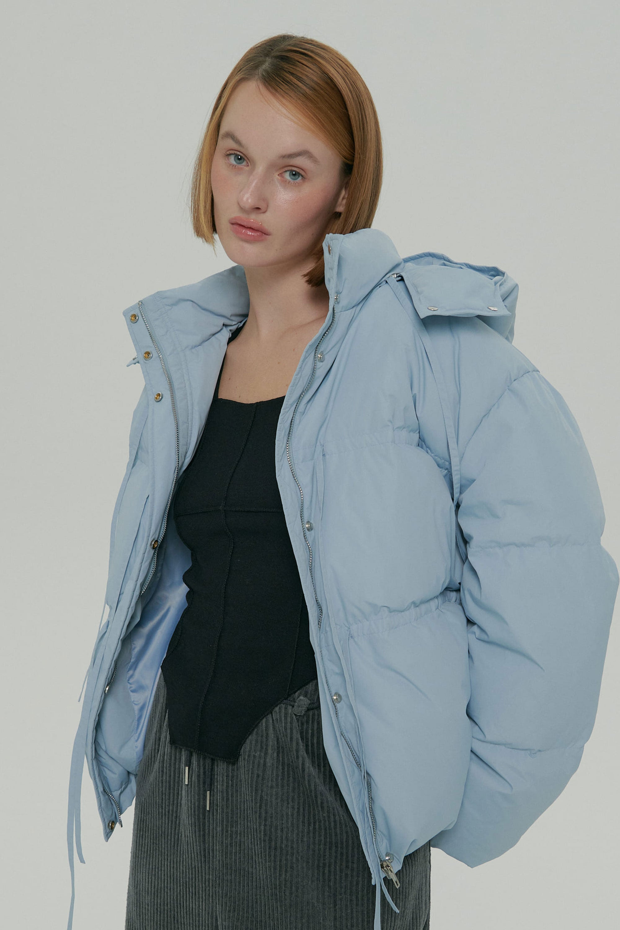 [1/3 pre-order] STRAP DOWN JACKET / SKY BLUE