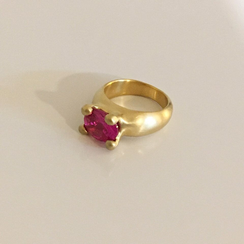 mushroom ring ruby