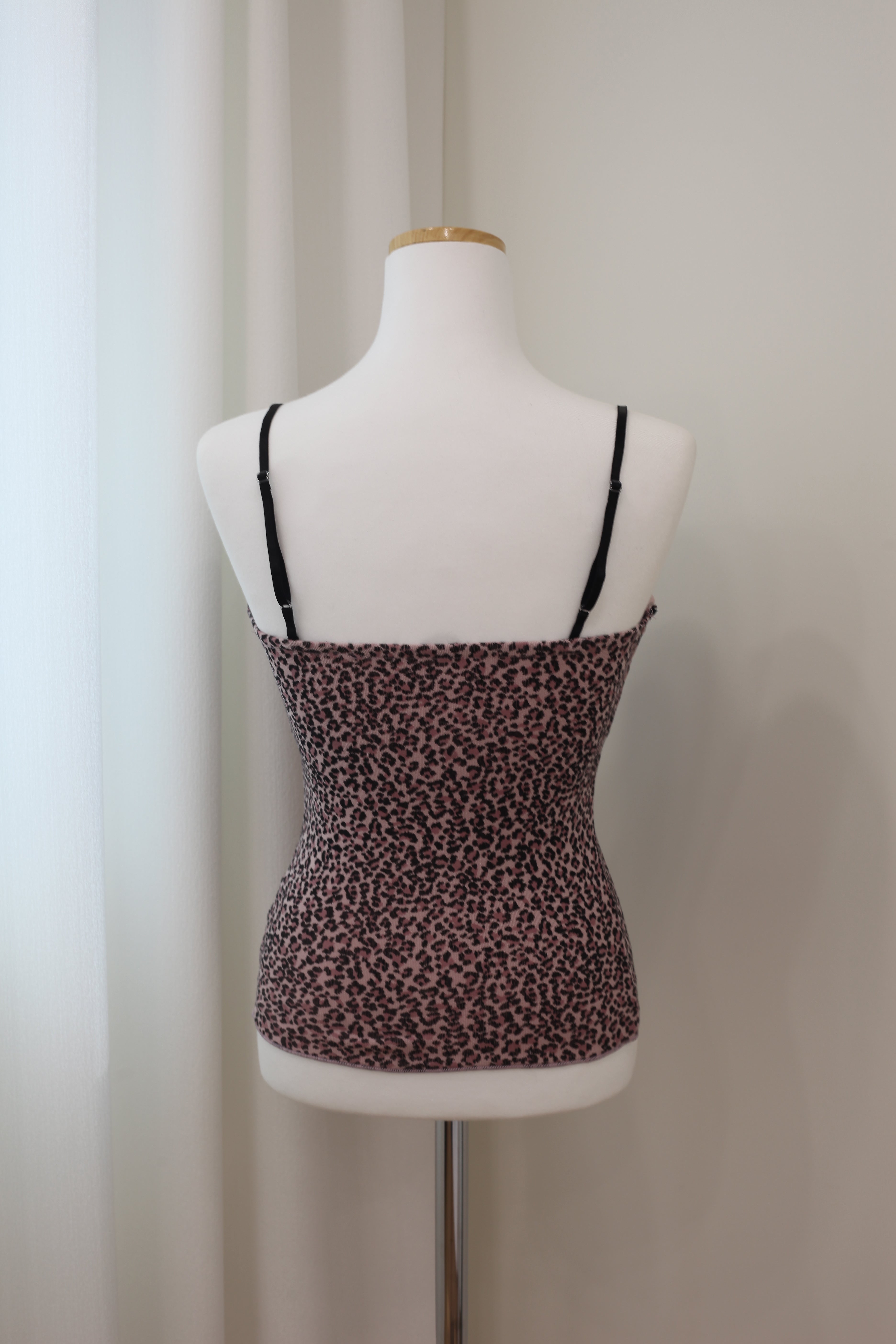 leopard sleeveless