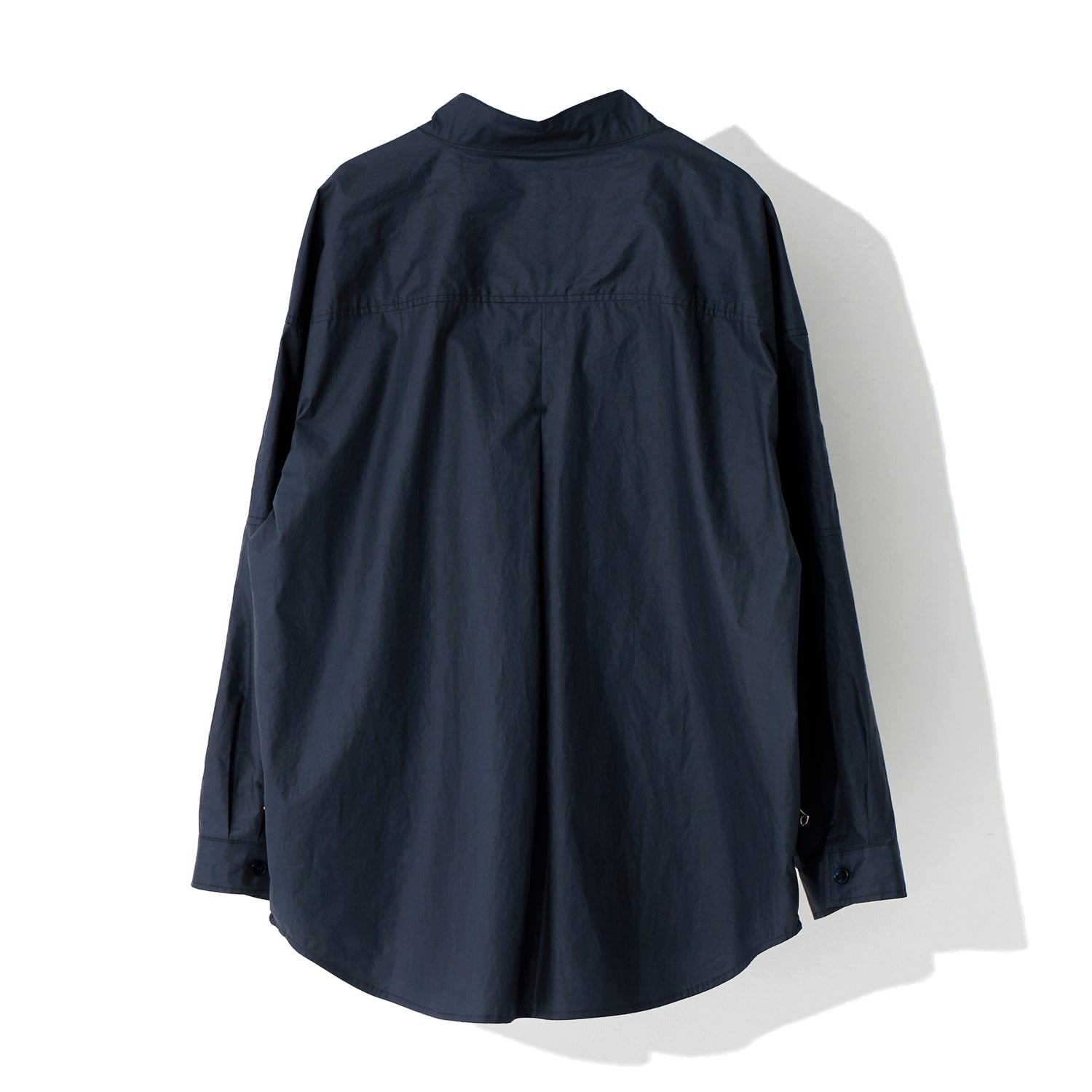 REXION CURVED ZIP-OVER SHIRT_NV