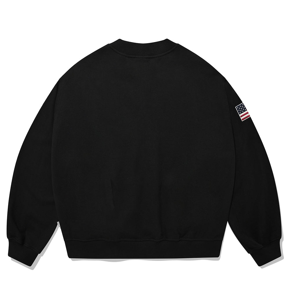 SP COTTON STADIUM JACKET-BLACK