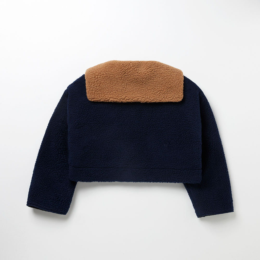 TEDDY BLOUSON_navy