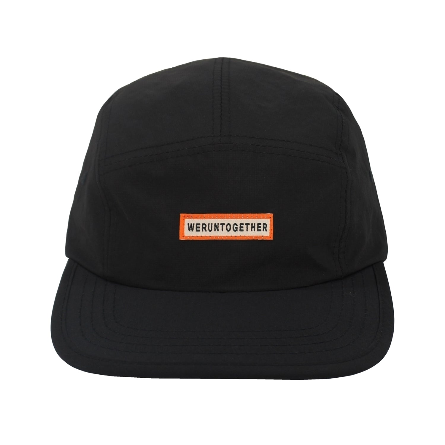 slogan camp cap (black)