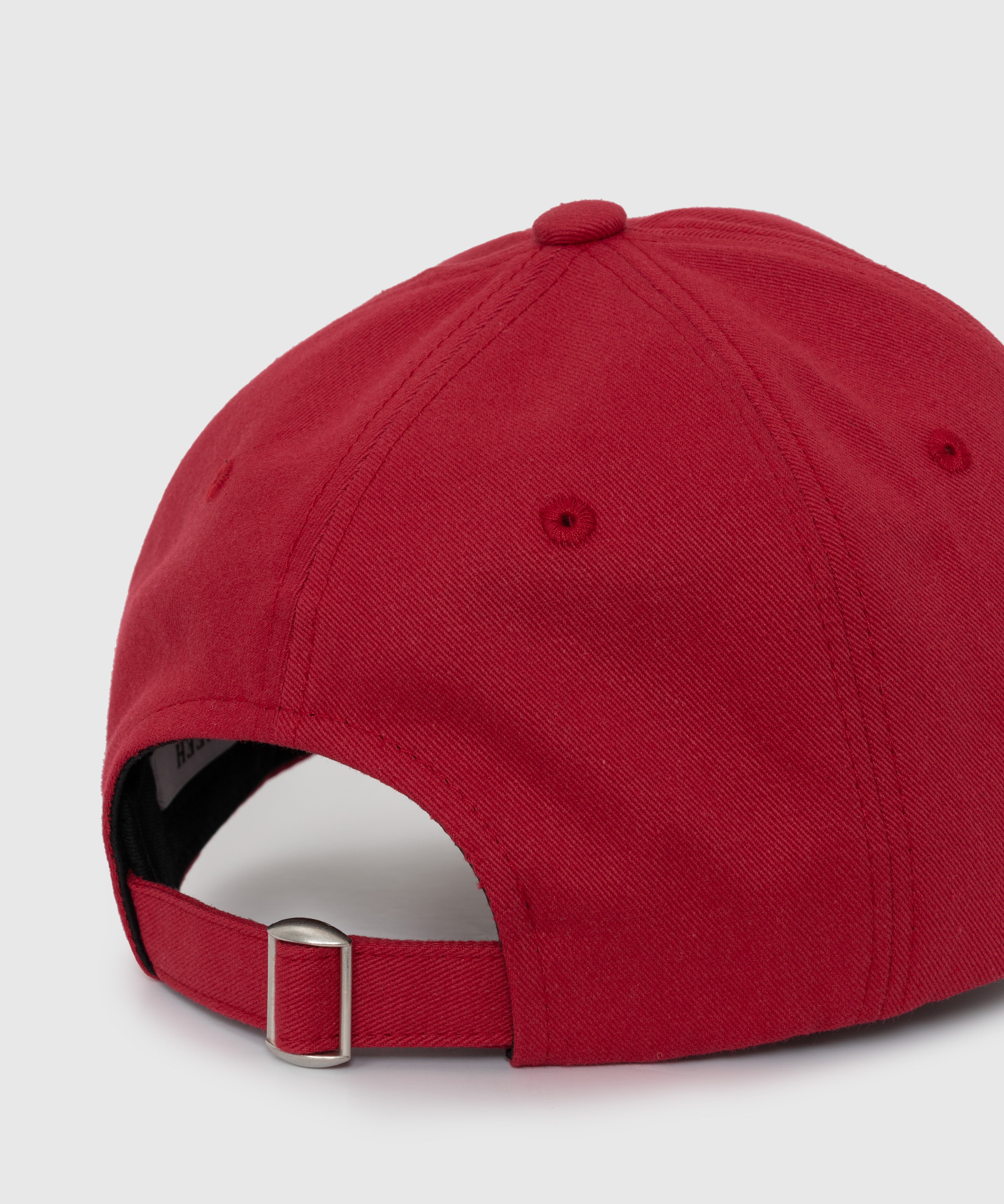 Signature round logo cap_Red