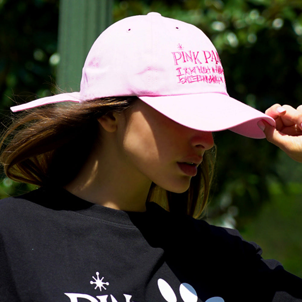 MIXED LOGO BALL CAP Pink