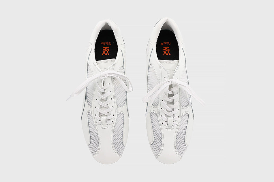 [Lab Series] Spider Leather Sneakers White