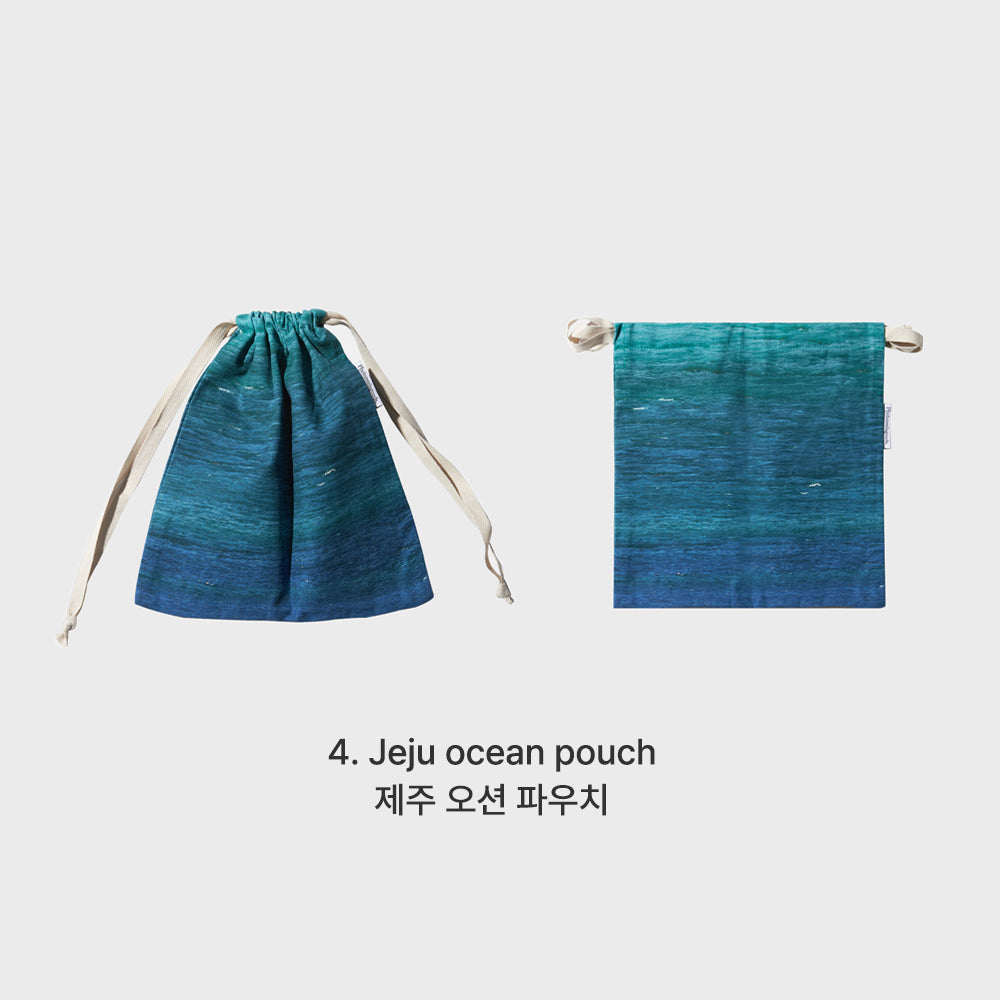 Jeju, Gangwondo, Swiss, Japan printing pouch 9 design